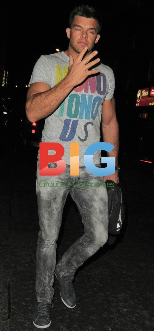 Katie Price leaves Madame JoJo's in London