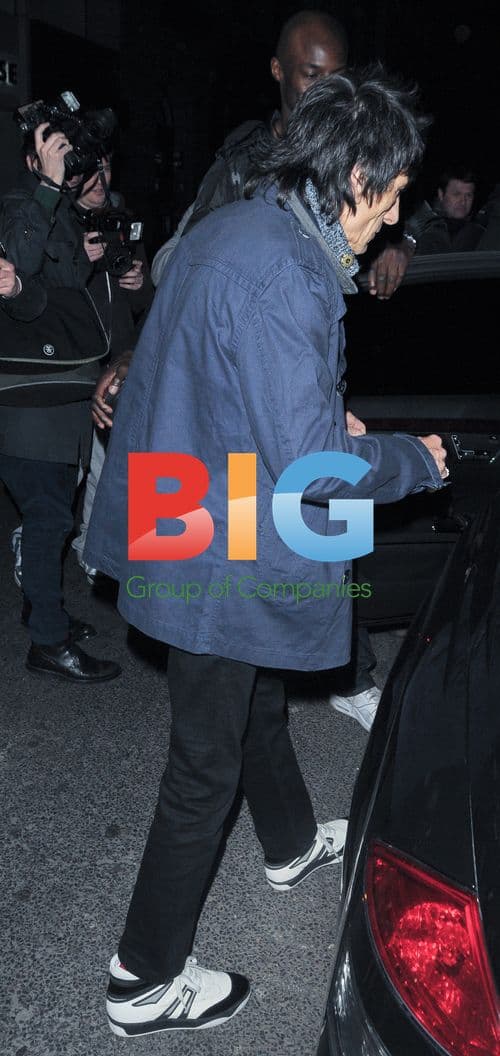 Ronnie Wood at Arts Club in London