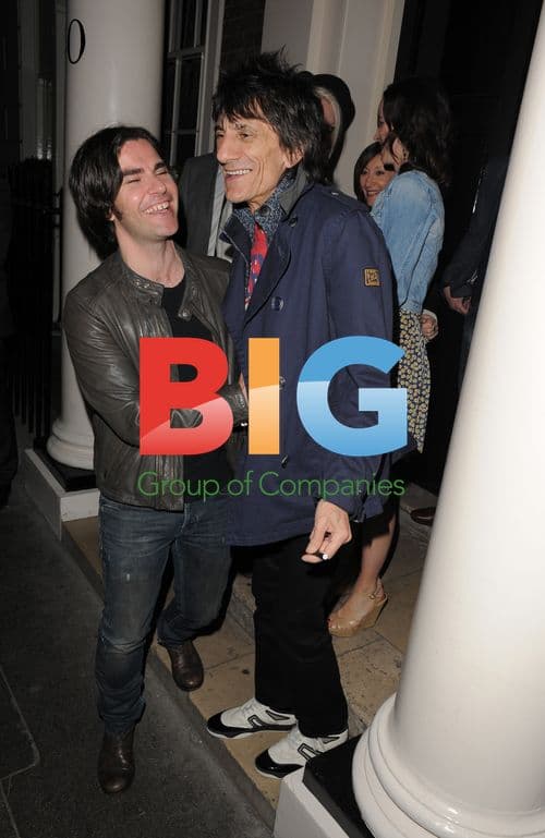 Ronnie Wood & Kelly Jones at The Arts Club