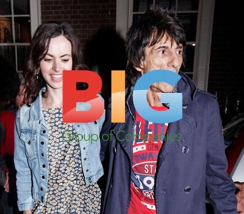 Ronnie Wood and Kelly Jones at The Arts Club