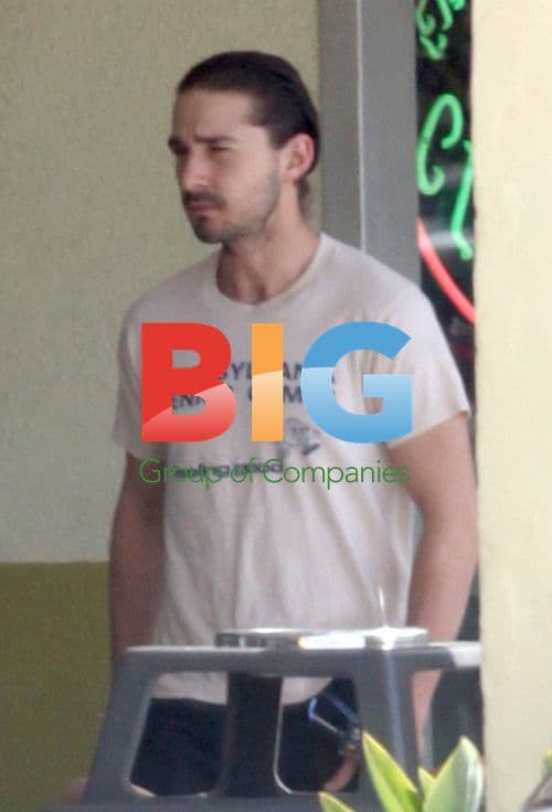 Shia LaBeouf at Post Office in LA