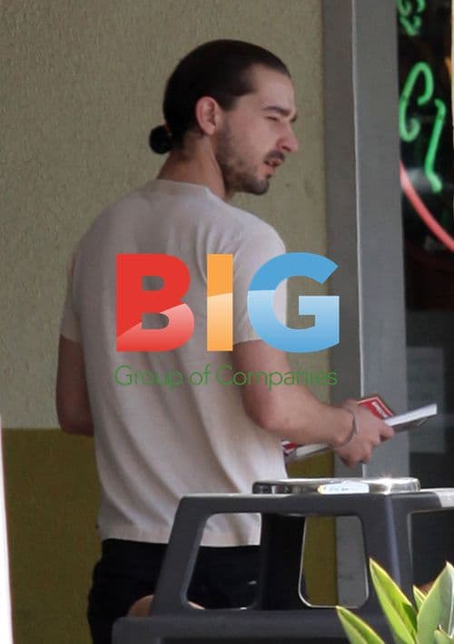 Shia LaBeouf at Post Office in LA