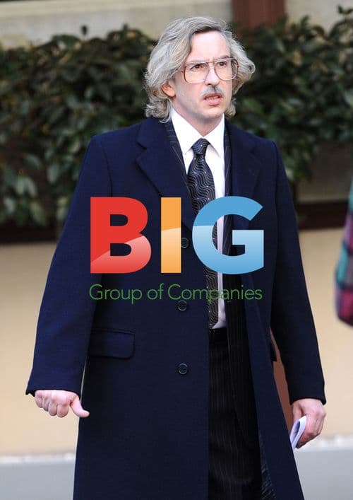 Steve Coogan on set of 'The King of Soho'