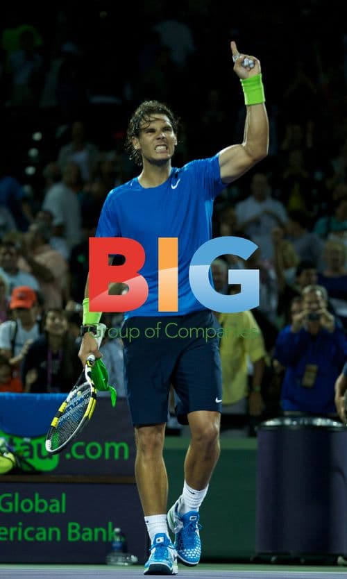 Rafael Nadal at Sony Ericsson Open