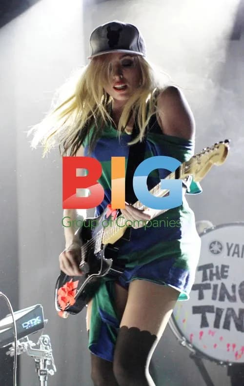 The Ting Tings performing in Vancouver