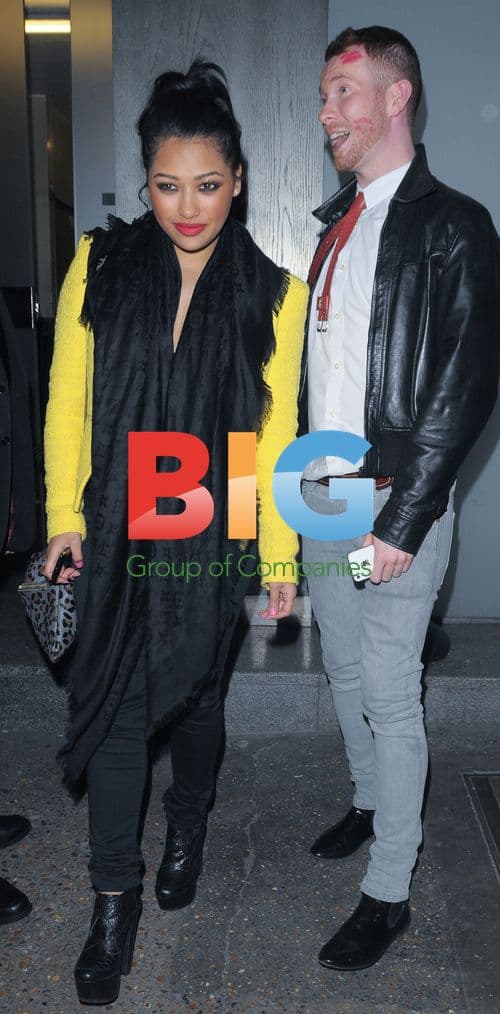 Vanessa White Leaves Nobu in London