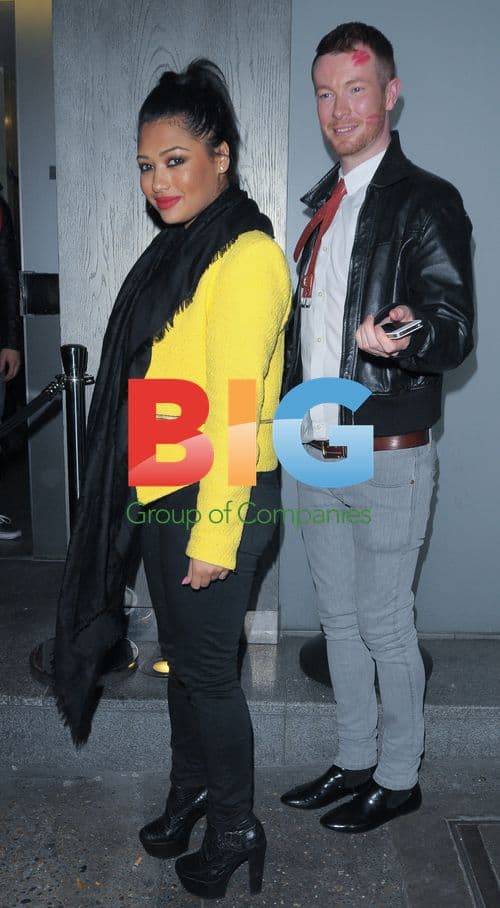 Vanessa White Leaves Nobu in London