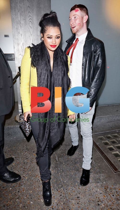 Vanessa White Leaves Nobu in London