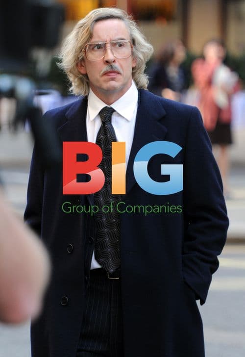 Steve Coogan Filming "The King of Soho"