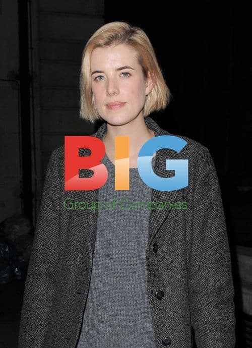 Agyness Deyn Leaving Trafalgar Studios Theatre