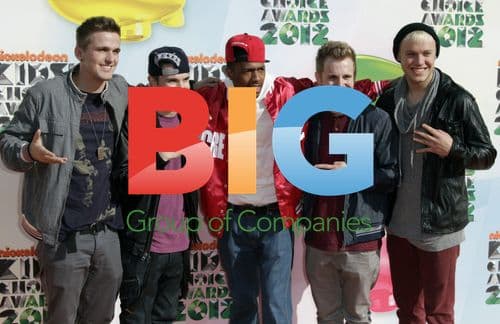Four Count and Nick Cannon at Kids' Choice Awards