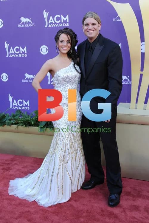 Brooke Burrows and Ira Dean at ACM Awards
