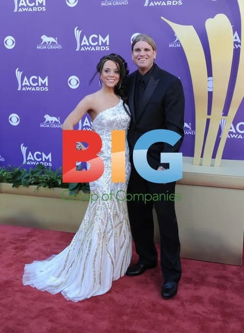 Brooke Burrows and Ira Dean at ACM Awards