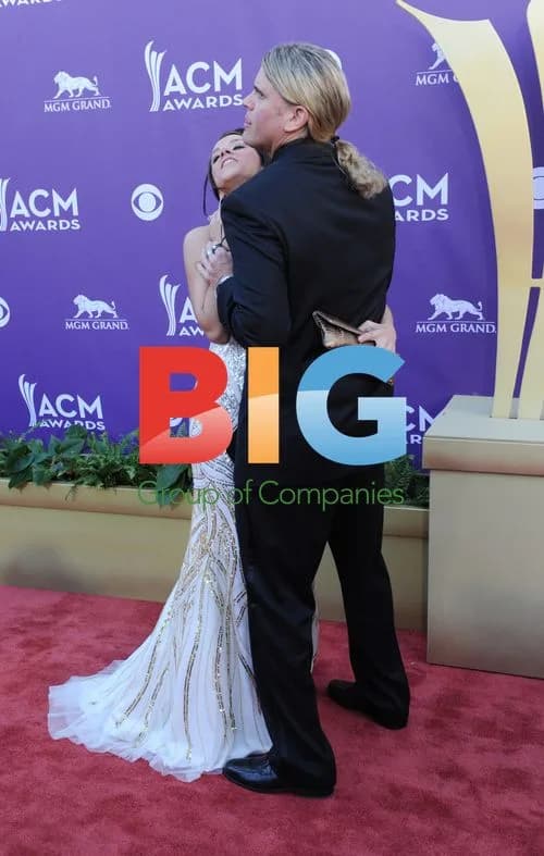 Brooke Burrows and Ira Dean at ACM Awards