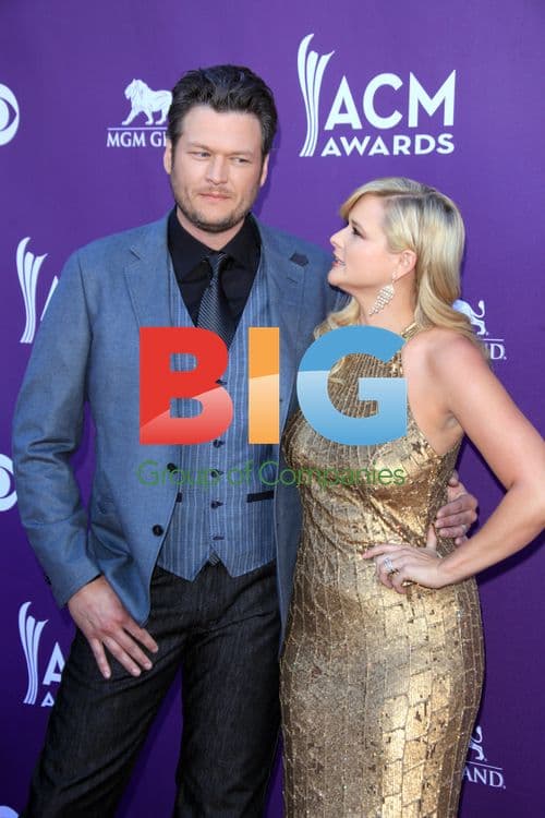 Blake Shelton and Miranda Lambert at ACM Awards