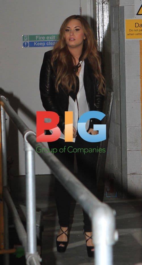 Demi Lovato Filming in London