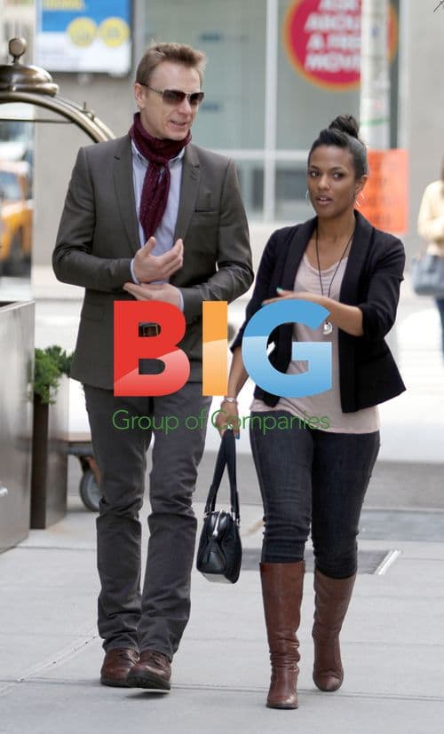 Freema Agyeman walking in Soho, NYC