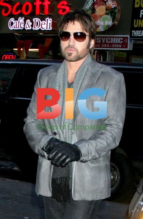 Billy Ray Cyrus arrives at NBC's Today Show