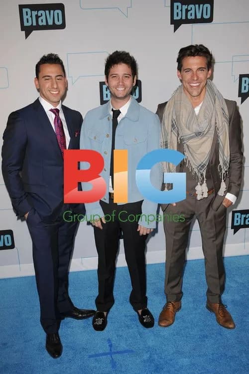 Josh Altman, Josh Flagg and Madison Hildebrand at Bravo Media 2012 Upfront