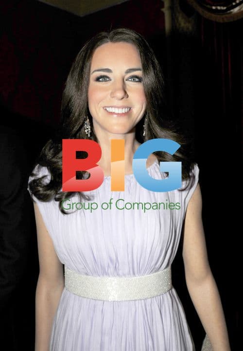 Wax Figures of William and Kate at Madame Tussauds