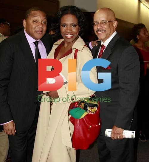 Wynton Marsalis, Vincent Hughes, and Sheryl Lee Ralph at Kimmel Center