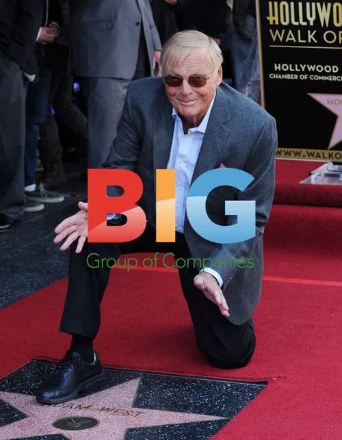 Adam West Honored on Hollywood Walk of Fame