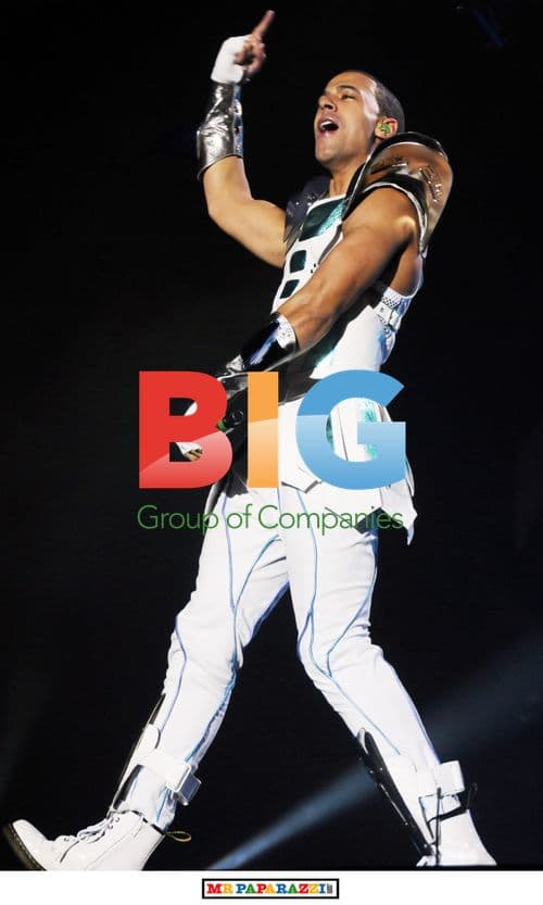 Boyband JLS Performing in Glasgow