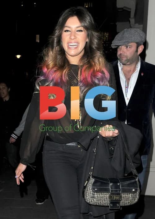 Gabriella Ellis night out in London