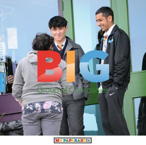 Waterloo Road Cast Filming in Greenock