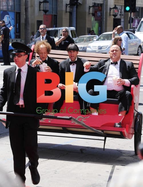 Sean Hayes, Chris Diamantopoulos and Will Sasso at 'The Three Stooges' Premiere