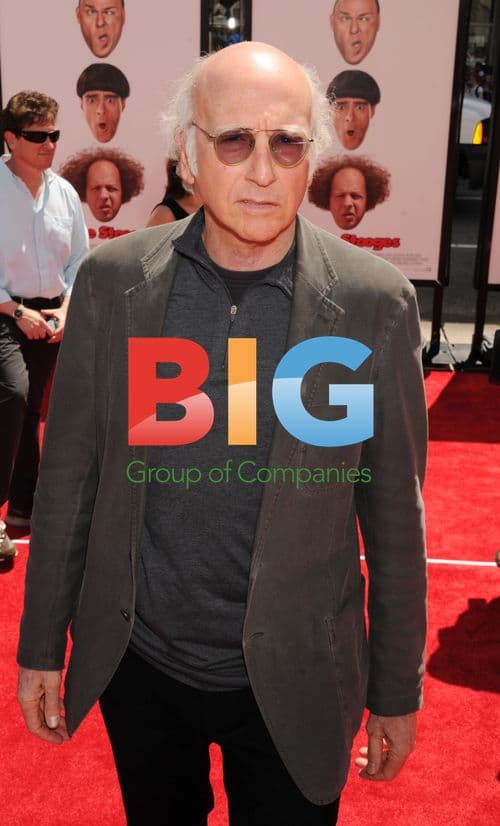 Larry David at 'The Three Stooges' Premiere