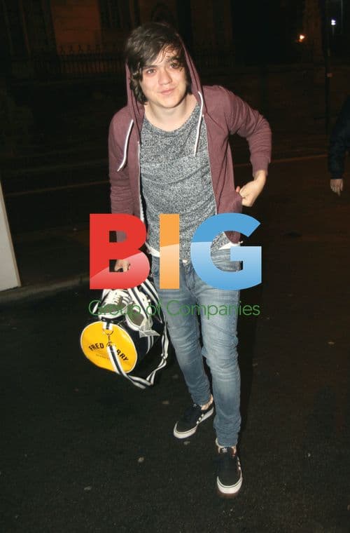 Frankie Cocozza Leaving Hotel in Liverpool