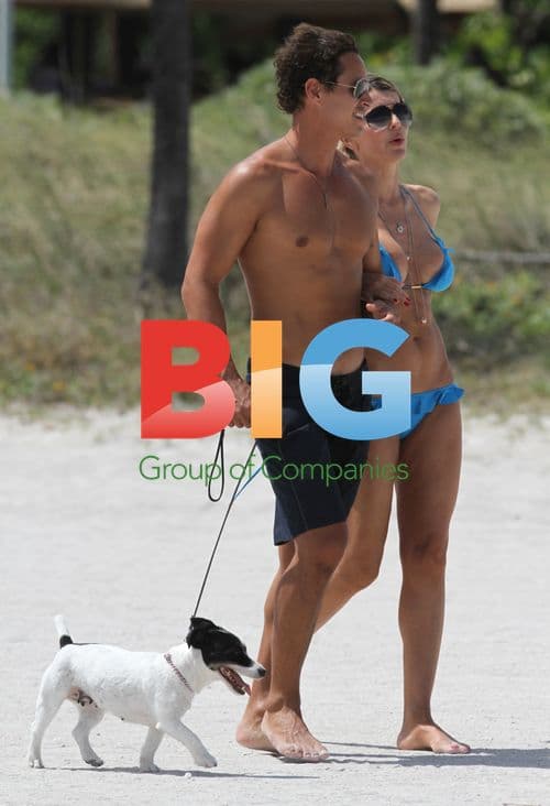 Rita Rusic enjoying Miami Beach with boyfriend