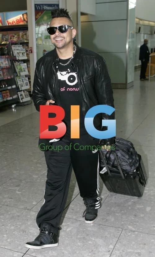 Singer Sean Paul Departs London Airport