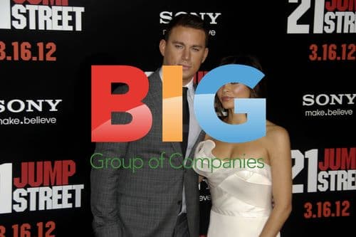 Channing Tatum and Jenna Dewan-Tatum at '21 Jump Street' Premiere