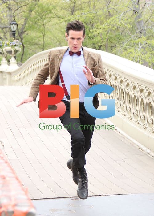 Matt Smith and Karen Gillan film 'Dr Who' in NYC