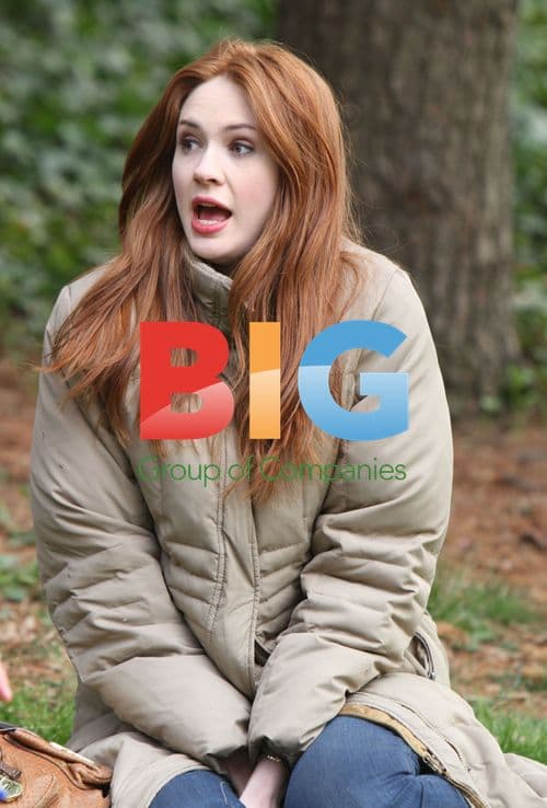 Matt Smith and Karen Gillan film 'Dr Who' in Central Park