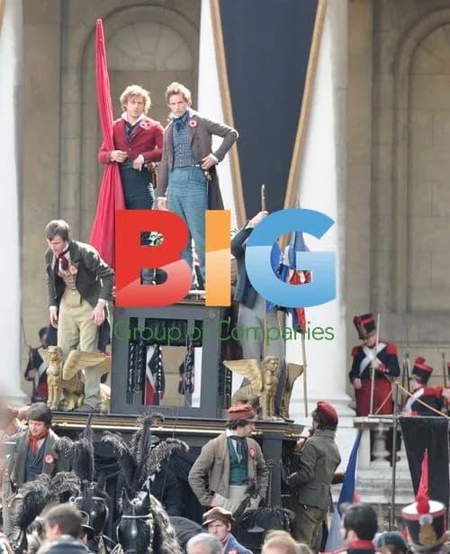 Eddie Redmayne on Les Miserables Set