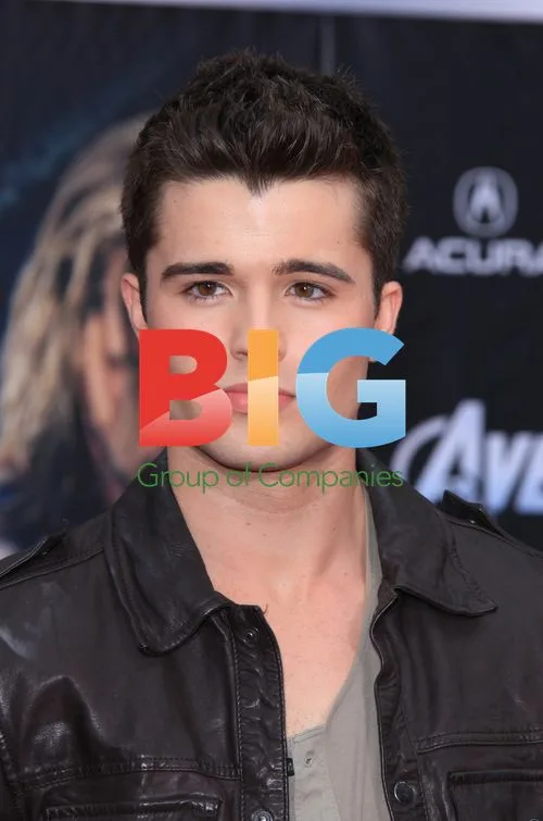 Spencer Boldman at 'Avengers' Premiere