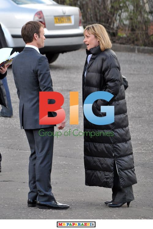 Waterloo Road Cast Filming in Greenock