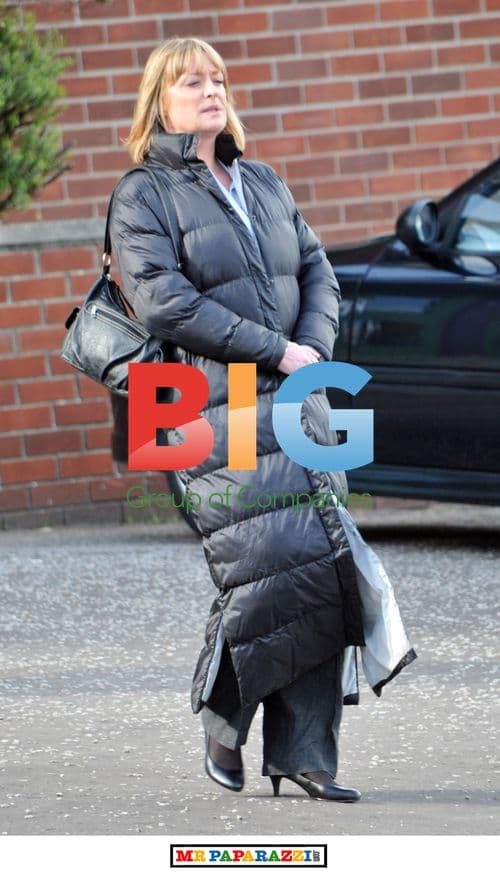 Cast filming 'Waterloo Road' in Greenock