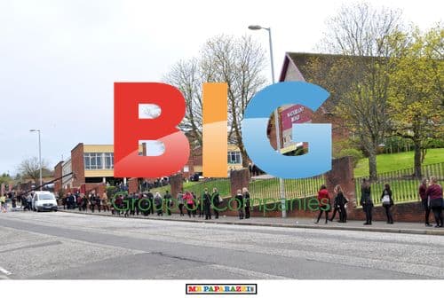 Waterloo Road Cast Filming in Greenock