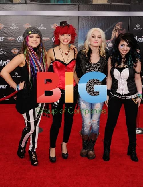 Cherry Bomb at 'Avengers' Premiere