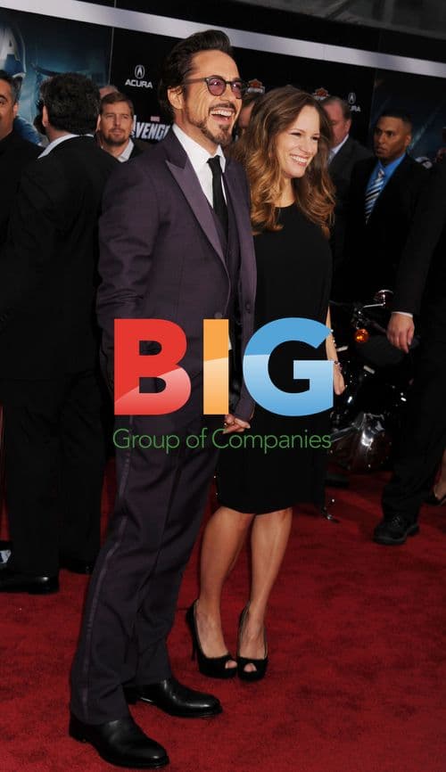 Robert Downey Jr. and Susan Downey at 'Avengers' Premiere