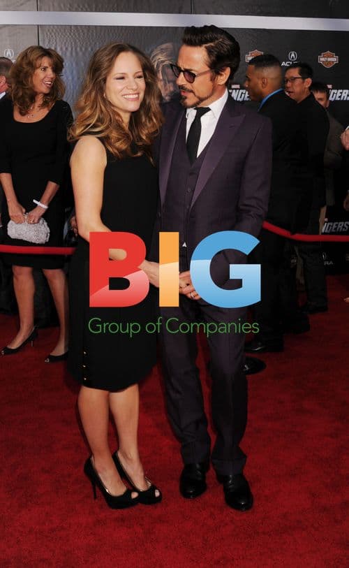 Robert Downey Jr. and Susan Downey at 'Avengers' Premiere
