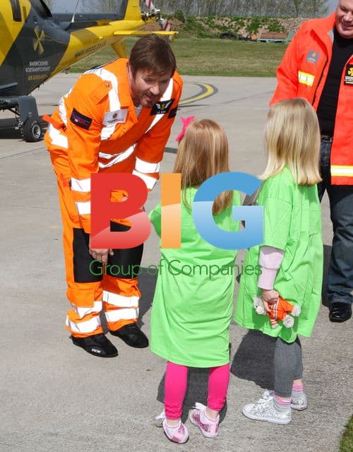 Simon Le Bon supports The Air Ambulance Service