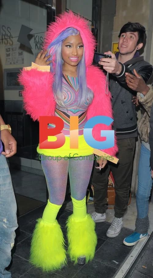 Nicky Minaj at BBC Maida Vale Studios and Kiss FM Studio