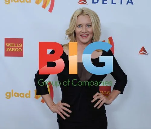 Angela Featherstone at GLAAD Media Awards