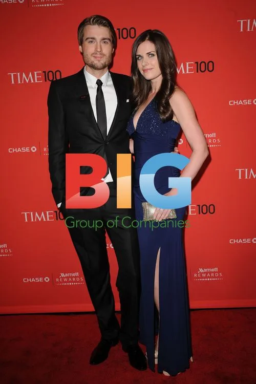Pete Cashmore and Lisa Bettany at TIME 100 Gala