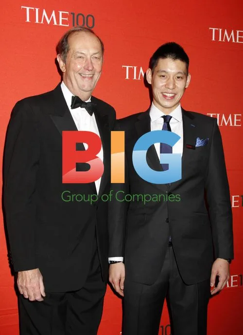 Jeremy Lin and Bill Bradley at Time 100 Gala